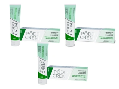 Podocrem Deo Krem neutralizujący zapach do stóp ZESTAW 2 x 30 g