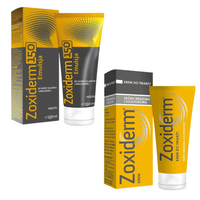 Zoxiderm emulsja przeciwłupieżowa i krem do twarzy 2 sztuki