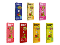 Przekąska Bob Snail MIX naturalnych, zdrowych przekąsek 7 x 30 g ŚWIĄTECZNE PACZKI
