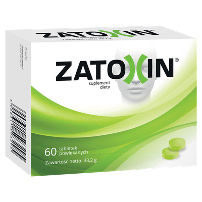 Zatoxin Suplement diety wspierający układ oddechowy i zatoki ZESTAW 2 x 60 tabletek