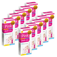 Zestaw planowanie ciąży PINK zestaw testy płytkowe i strumieniowe + suplement