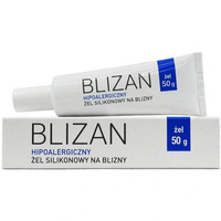 Blizan silikonowy żel na blizny i rozstępy duże opakowanie 50 g