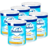 Bebilon Comfort 1 Żywność specjalnego przeznaczenia medycznego dla niemowląt od urodzenia ZESTAW 6x400 g