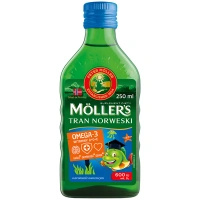 Moller's Tran Norweski powyżej 3 lat aromat owocowy 250 ml