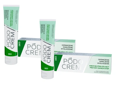 Podocrem Deo Krem neutralizujący zapach do stóp ZESTAW 2 x 30 g