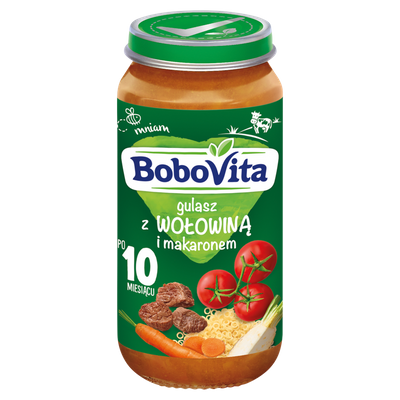 Bobovita mix zestaw obiadków po 10 miesiącu różne smaki ZESTAW 9 x 250 g