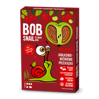 BOB SNAIL Przekąska jabłko-wiśnia 60g