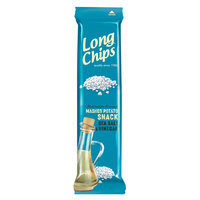 LONG CHIPS Chipsy ziemniaczane o smaku soli morskiej z octem 75 g