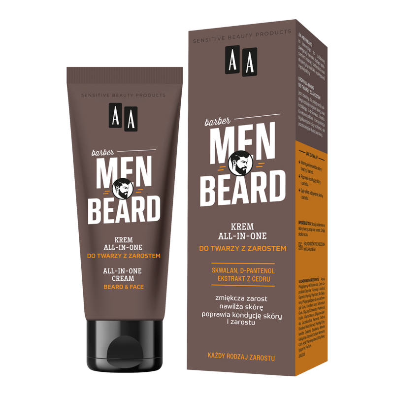 AA Men Beard krem all-in-one do twarzy z zarostem 50 ml