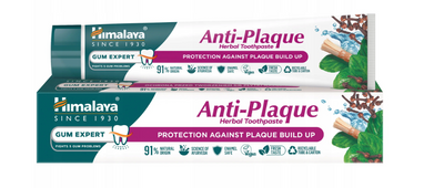 Himalaya Anti-Plaque pasta do zębów ziołowa przeciw osadowi bez fluoru 75 ml
