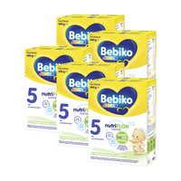 Bebiko Junior 5 Odżywcza formuła na bazie mleka dla przedszkolaka ZESTAW 5x600g