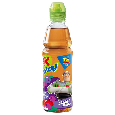 Kubuś Play! Napój owocowy Toy Story jabłko, jagoda 400 ml