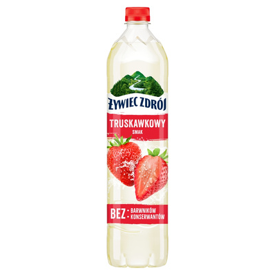 Żywiec Zdrój Napój niegazowany z nutą truskawki ZESTAW 6 x 1,2 l