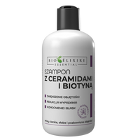BIOELIXIRE szampon z biotyną do włosów cienkich, słabych i bez objętości 300ml