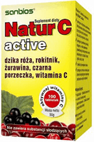 SANBIOS Natur C Active ODPORNOŚĆ 100 tabletek