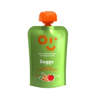 Beggs BIO Marchewka i jabłko od 4 miesiąca 120 g