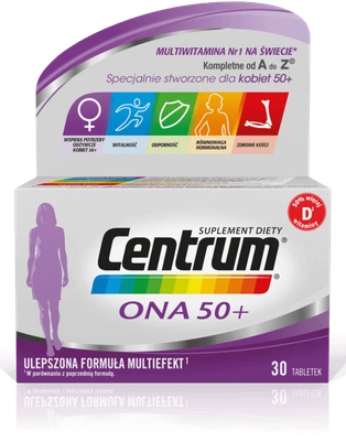 Centrum ONA 50+ 30tab