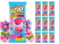 LIZIK! Bubu Gum lizak o smaku GUMY BALONOWEJ bez dodatku cukru 10 sztuk