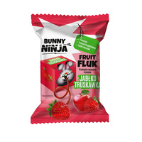 Bunny Ninja Fruit Fluk o smaku jabłko-truskawka 15 g