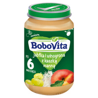 BoboVita zestaw MIX smaków Deserki po 6 miesiącu 6 x 190 g