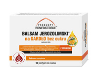 Balsam Jerozolimski na gardło bez cukru 16 pastylek