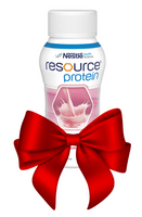 GRATIS Nestlé Resource Protein Preparat odżywczy w płynie smak truskawkowy 200 ml