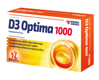 Rodzina Zdrowia D3 OPTIMA 1000 j.m. ODPORNOŚĆ 60 kapsułek