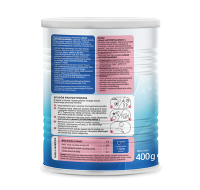 Laktowit 3 LAKTOFERYNA+MFGM powyżej 1. roku 400g