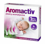 Aromactiv+ Plastry aromatyczne od 1 dnia życia 5 sztuk