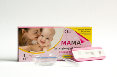 MAMA test ciążowy płytkowy hcg 1 test