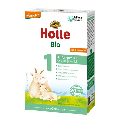 Holle 1 BIO mleko kozie dla niemowląt od urodzenia 400 g