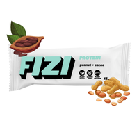 Fizi baton proteinowy orzeszki ziemne + kakao BEZ CUKRU 45 g