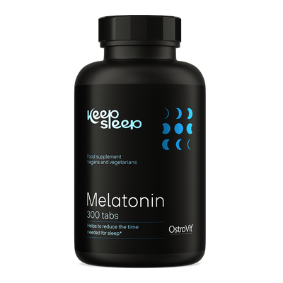 OstroVit Keep Sleep Melatonina na dobry sen 300 tabletek