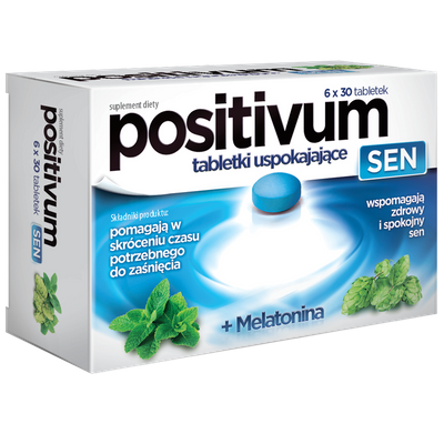 POSITIVUM SEN tabletki uspokajające 180 tabletek