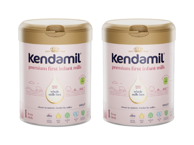 Kendamil Mleko początkowe Premium 1 od urodzenia ZESTAW 2x800 g