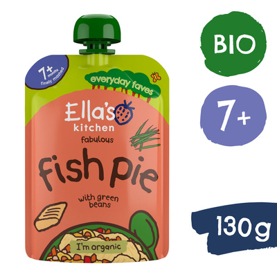 Ella's Kitchen BIO Łosoś z warzywami ZESTAW 3 x 130 g