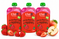 Ella's Kitchen BIO mus truskawka i jabłko ZESTAW 3 x 120 g