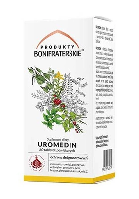 Produkty Bonifraterskie Uromedin 60 tabletek układ moczowy