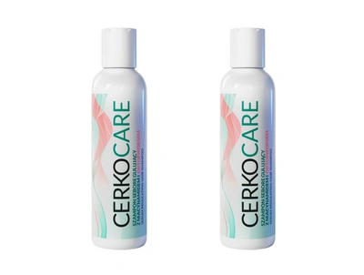 CERKOCARE szampon seboregulujący z niacynamidem i oktopiroksem ZESTAW 2 x 250 ml