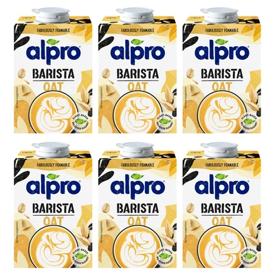 Alpro Napój owsiany Barista ZESTAW 6 x 500 ml