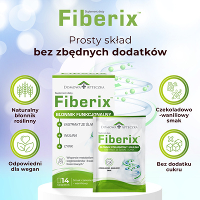 Fiberix ODCHUDZANIE OCZYSZCZANIE TRAWIENIE 14 saszetek