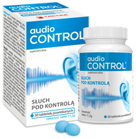 AudioControl Suplement diety w tabletkach zapewniający prawidłowe funkcjonowanie narządu słuchu 30tab