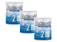 Laktowit 2 LAKTOFERYNA+MFGM mleko następne ZESTAW 3 x 400 g