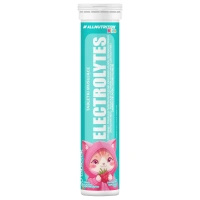 Allnutrition KIDS elektrolity dla dzieci malina - truskawka 20 tabletek musujących