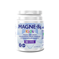 MAGNE B6 KIDS na układ nerwowy dla dzieci 30 tabletek do żucia
