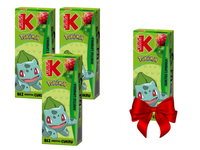 Kubuś Pokemon sok jabłko kaktus limonka 200 ml ZESTAW 3 + 1 GRATIS!