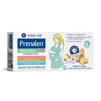 Prenalen Mdłości Gastro Komfort smak cytrynowo-pomarańczowy 24 tabletki 1 + 1 GRATIS!