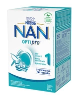 NAN OPTIPRO 1 mleko modyfikowane dla niemowląt od urodzenia 650g