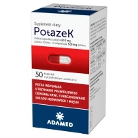 Potazek o przedłużonym uwalnianiu 50 kapsułek