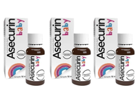 Asecurin Baby krople dla niemowląt od urodzenia ZESTAW 3 x 10 ml